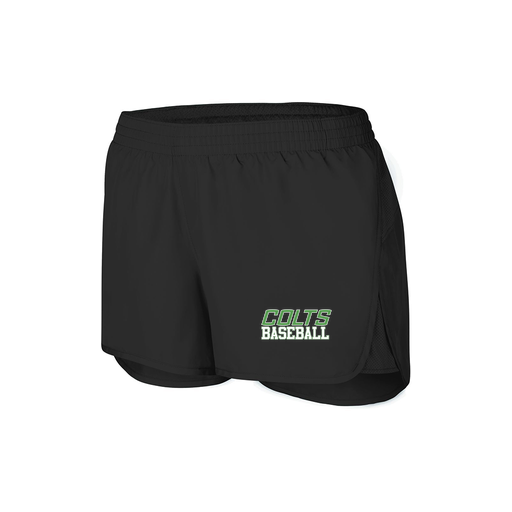 [2430.080.XS-LOGO2] Women's Performance Shorts (Female Adult XS, Black, Logo 2)