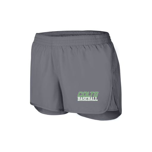 [2430.059.XS-LOGO2] Women's Performance Shorts (Female Adult XS, grey, Logo 2)