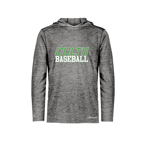 [FOLHCGBK-YS-LOGO2] Decker Youth Charge Hoodie (Youth S, Black, Logo 2)